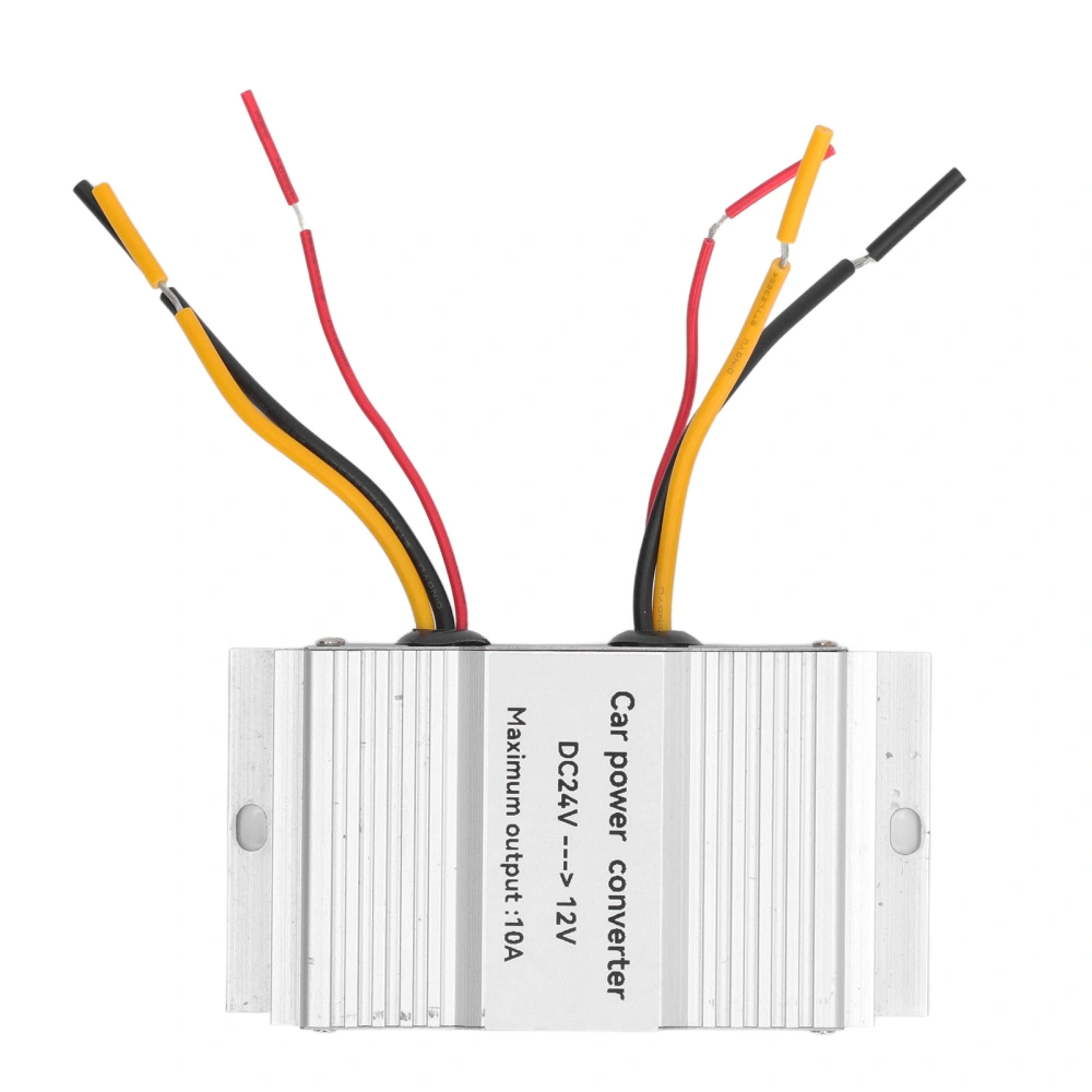 DC24V to DC12V Voltage Transformer 10A 120W DC Voltage Reducer Power Supply Converter IP68 Waterproof for Golf Cart