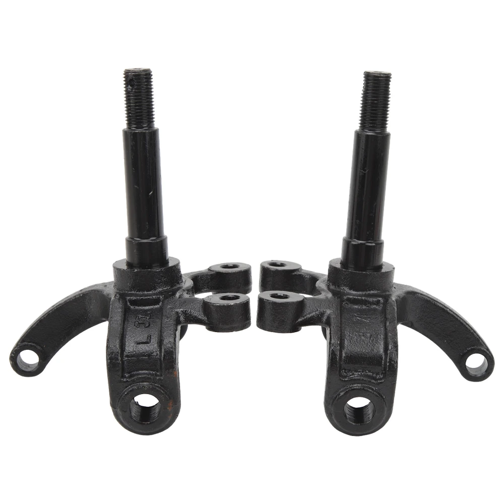 1pair Steering Knuckle Spindle Left Right Wheel Steering Knuckle for 200cc ATV Quad Bike Black