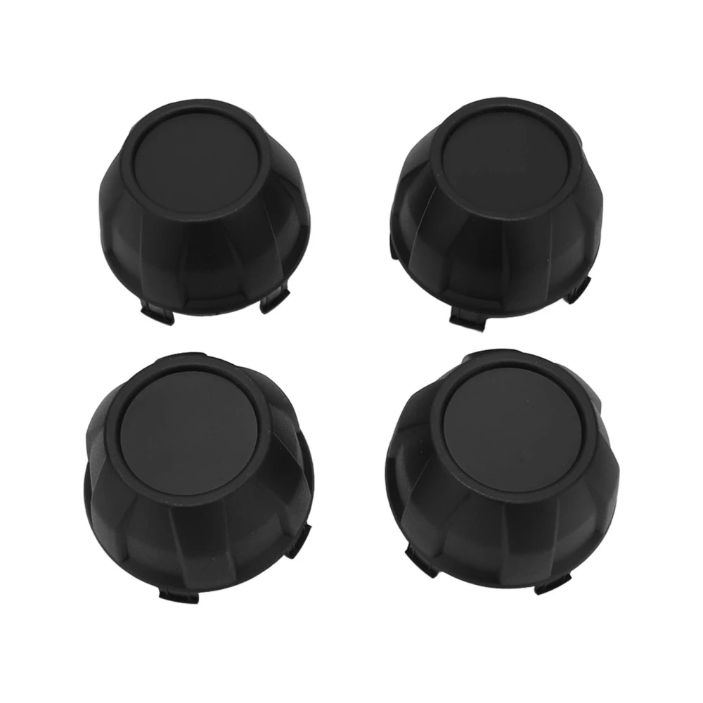 4Pcs Tire Wheel Hub Caps 11065 1341 Black Reliable Rugged Dust Center Hub Cap Covers for Teryx KRX 1000