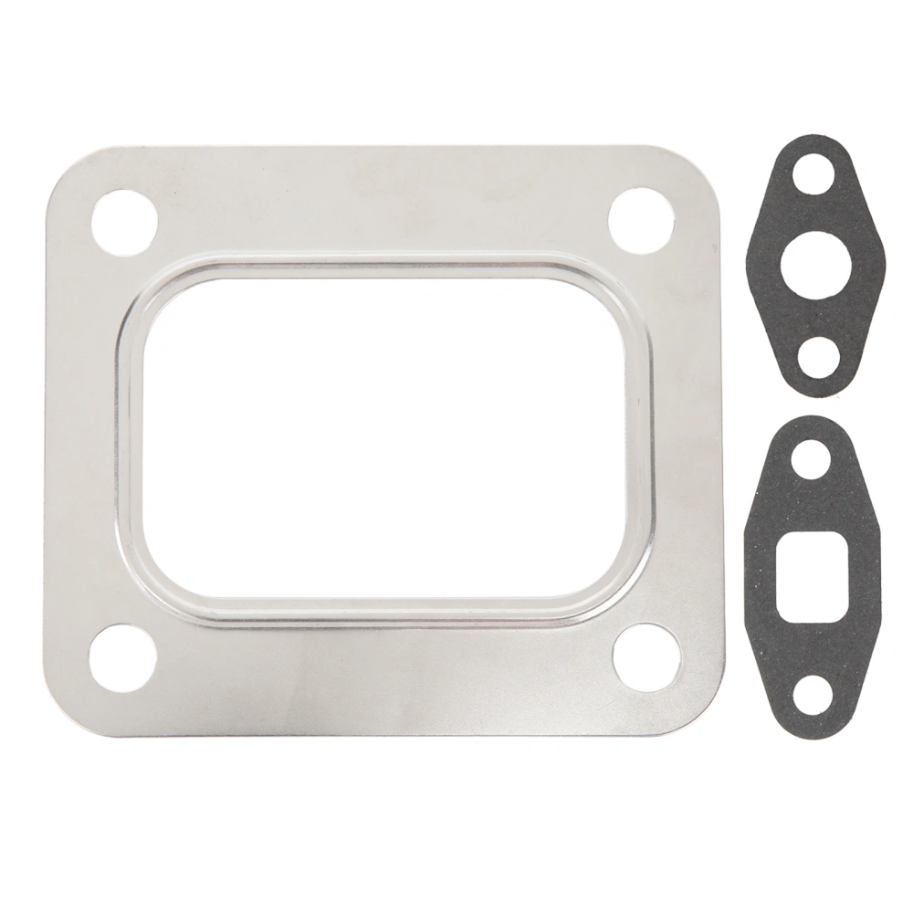 Turbine Inlet Intake Gasket 304 Stainless Steel Strong Sealing Leak Proof Fit For T4 T04 Turbo Turbocharger