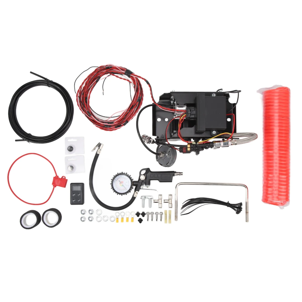 for WirelessOne EZ Mount Single Path Control Compressor System 25980EZ Air Suspension Compressor Kit for Air Lift Spring