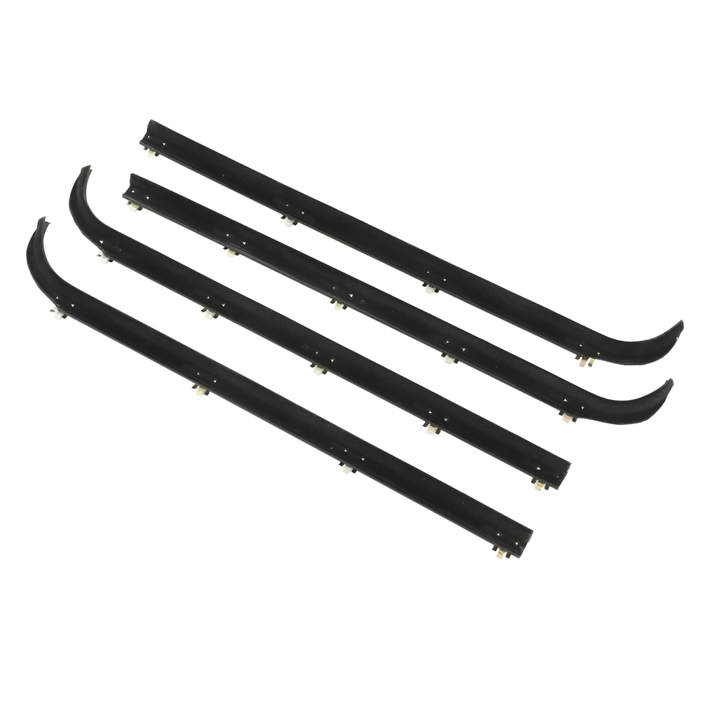 4Pcs Car Window Seal Stripe E7TZ1521452A Replacement For Old Body Style Pickup Full Size Bronco