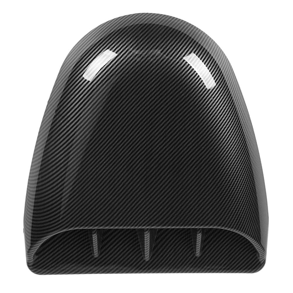 Engine Hood Vent Trim 35.5 X 32cm Carbon Fiber Style Engine Lid Vent Cover Trim For 1 Series E90 E91