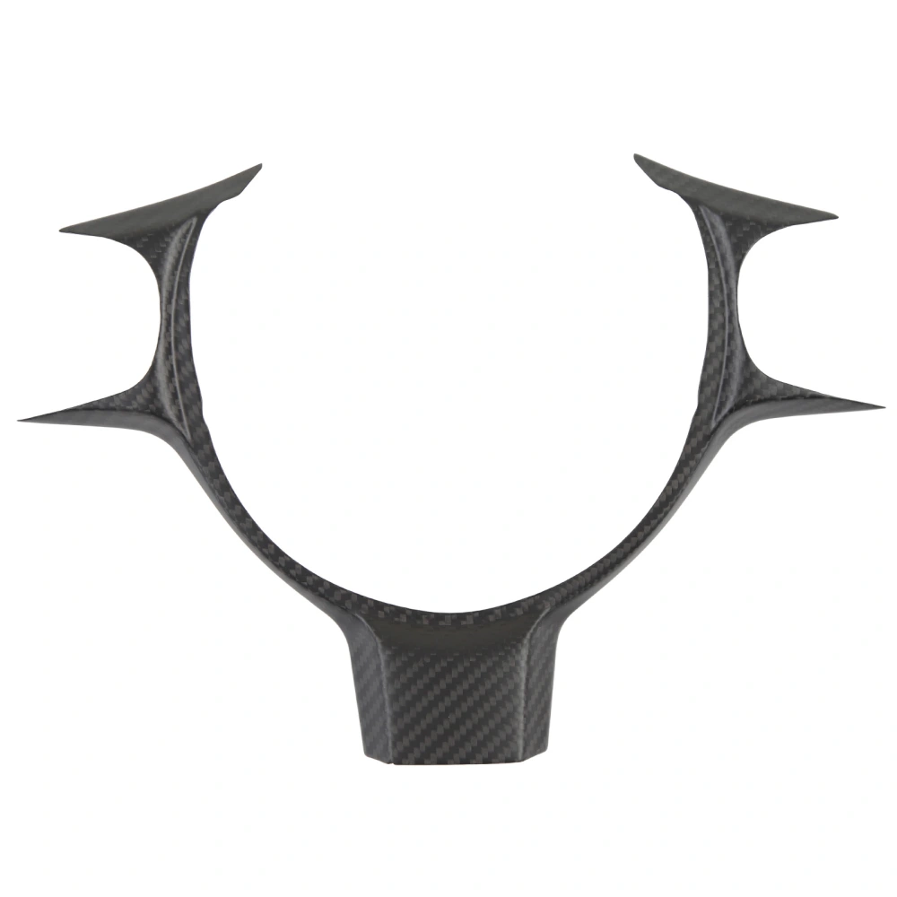 Steering Wheel Panel Frame Trim Carbon Fiber Steering Wheel Frame Decor Replacement for Subaru BRZ 2022+ Matte