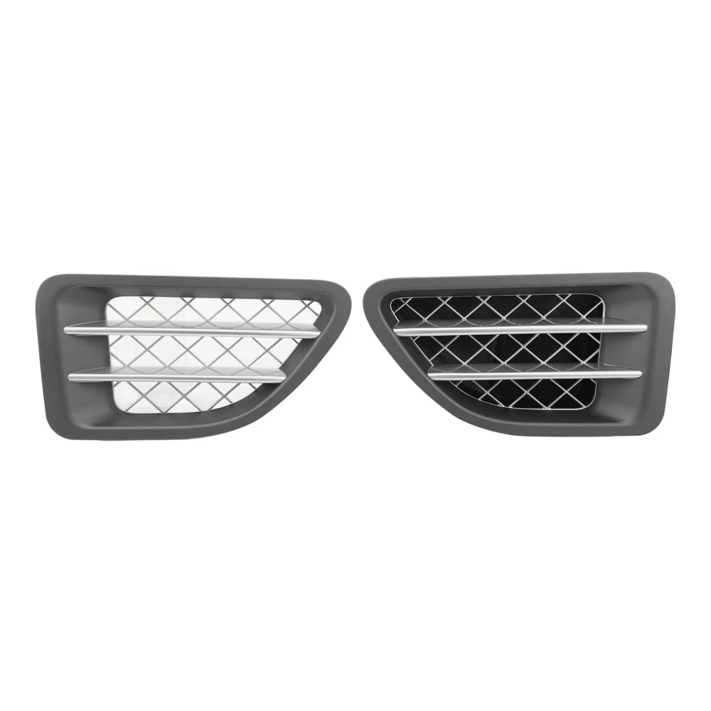 Front Fender Side Grille JAK500330WWH Side Fender Air Vent Grille Cover Trim Replacement for Land Rover Range Rover Sport L320