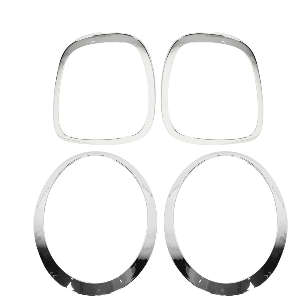 Electroplated Headlight Bezel 51712285496 Tail Light Trim Bezel Ring Replacement For Cooper 5 Door Hatchback F55 F56 F57