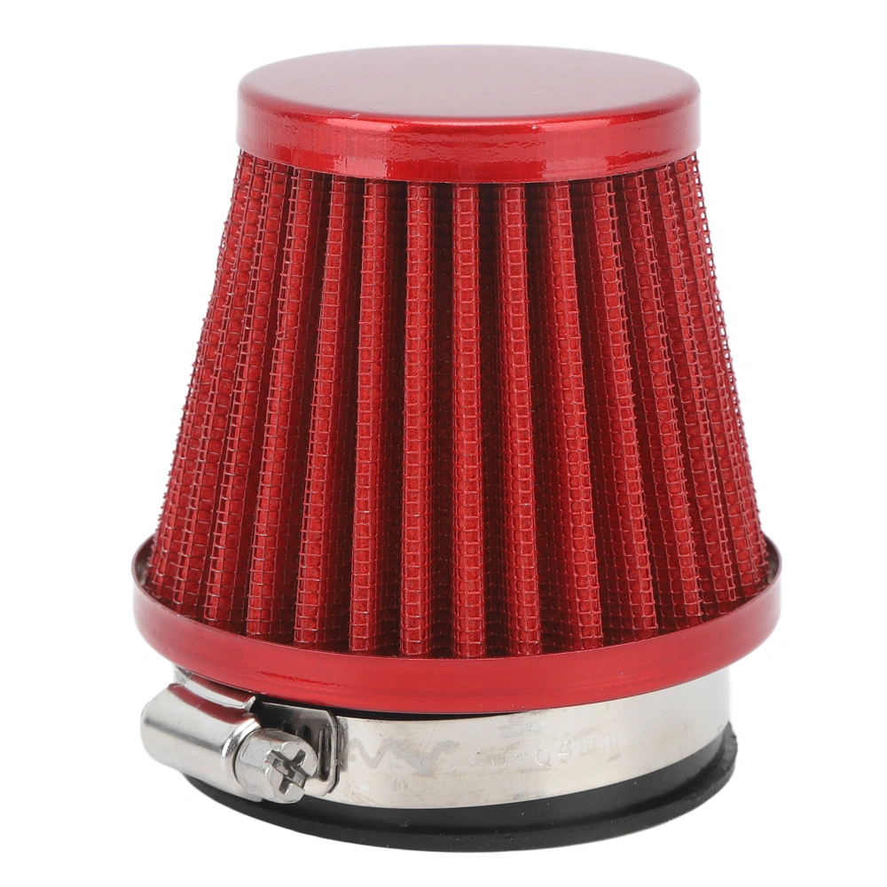 Air Filter Universal 50mm Heavy Calibre Air Induction Filter For Off Road Motorcycle ATV Quad Dirt Pit Bike Red