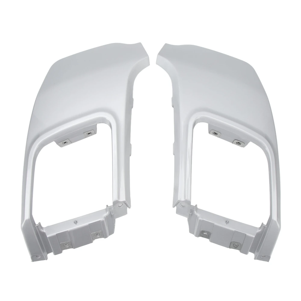 1Pair Rear Bumper Exhaust Pipe Cover LR028087 Silver Rear Exhaust Pipe Cover Trim Replacement for Land Rover Range Rover