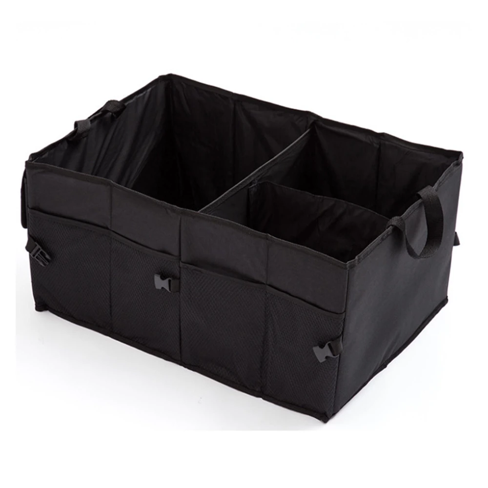 Car Trunk Organizer Large Capacity Waterproof Foldable Multiple Pockets Easy Access Storage Box for Vehicle