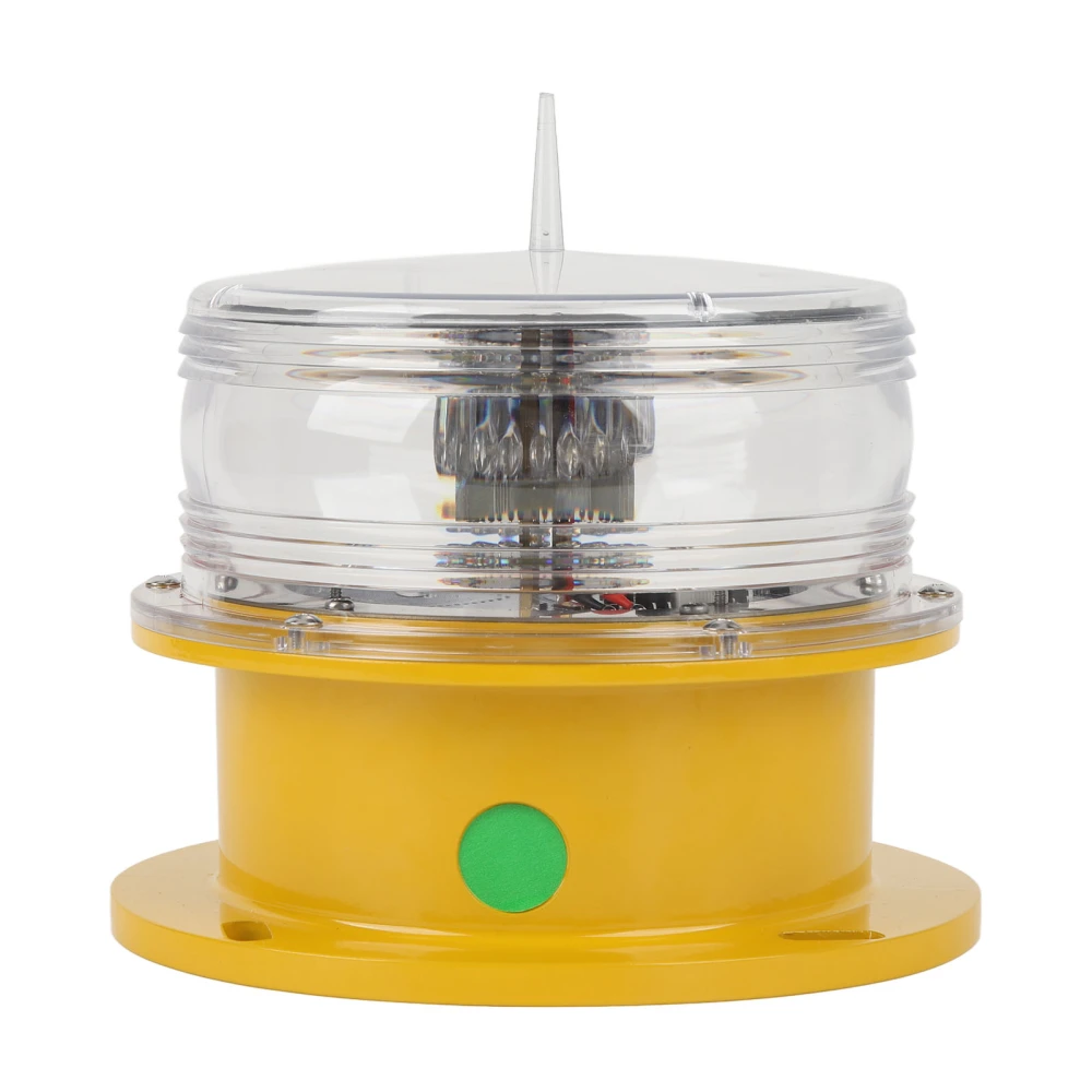 LED Solar Dock Light 360 Degree Lighting Super Bright IP68 Waterproof Boat Safety Beacon Lamp Green