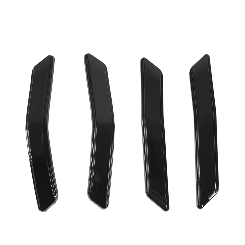 4pcs Car Door Edge Guards Anti Scratch Protector Trim Replacement for Tesla Mode Y 2021 to 2023 Black