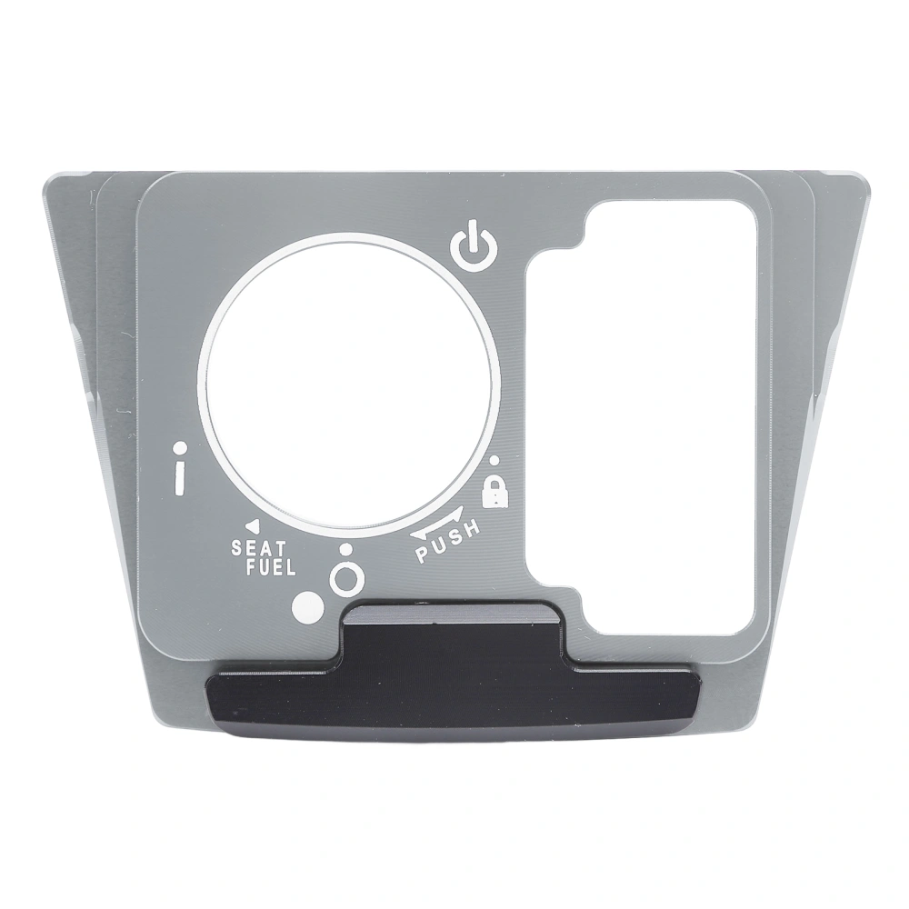 Motorcycle Switch Protective Cover Starter Switch Decoration Cover For Forza350 NSS350 2018 to 2022 Titanium Color