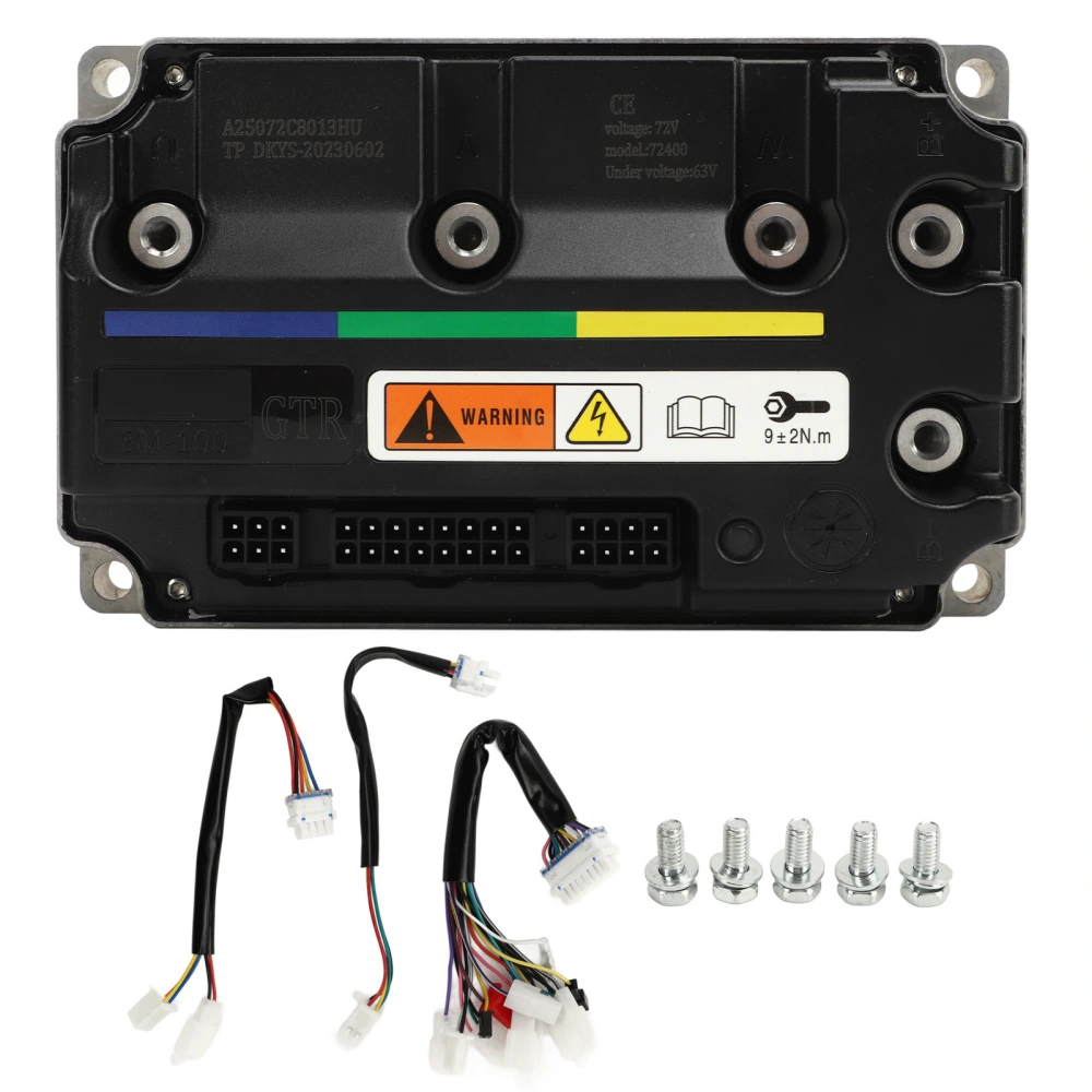 72V 300A ECU Programmable Brushless DC Controller Electric Motor Controller for Electric Scooter Bicycle Motorcycle