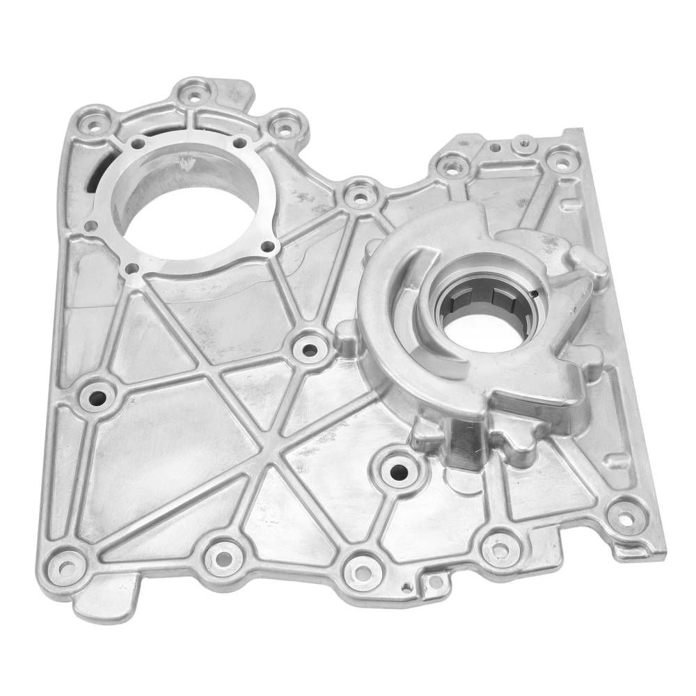 Engine Timing Chain Cover with Oil Pump 12628565 Friction Reduction Efficient Wear Resistant Rugged Replacement for Rainier CXL