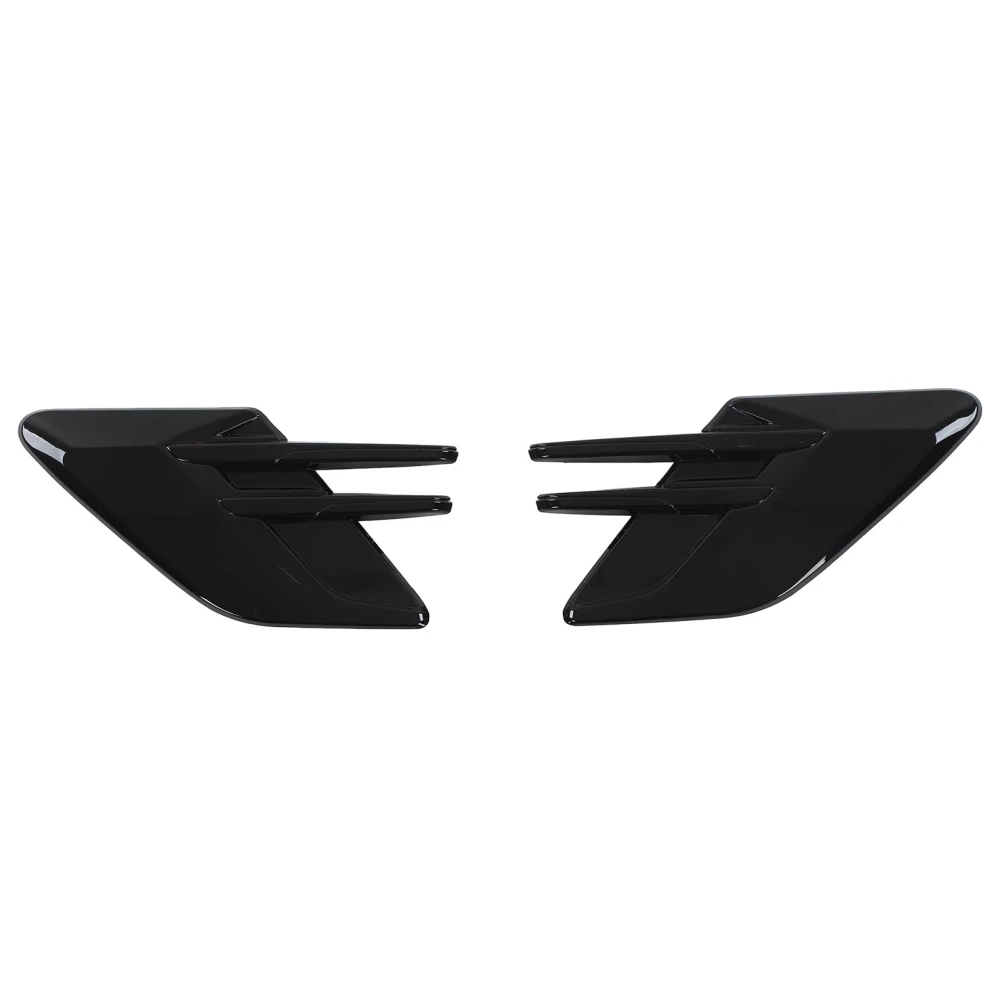 1 Pair Fender Vent Trims LR098787 Gloss Black Replacement For Range Rover Sport L494 Facelift 2018 to 2022