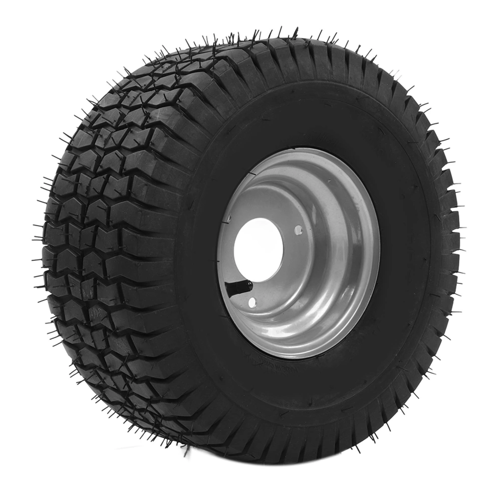 15x6.00‑6 Tire Wheel with Hub Heavy Tires for ATV UTV Kart Lawn Mower Farm Vehicle