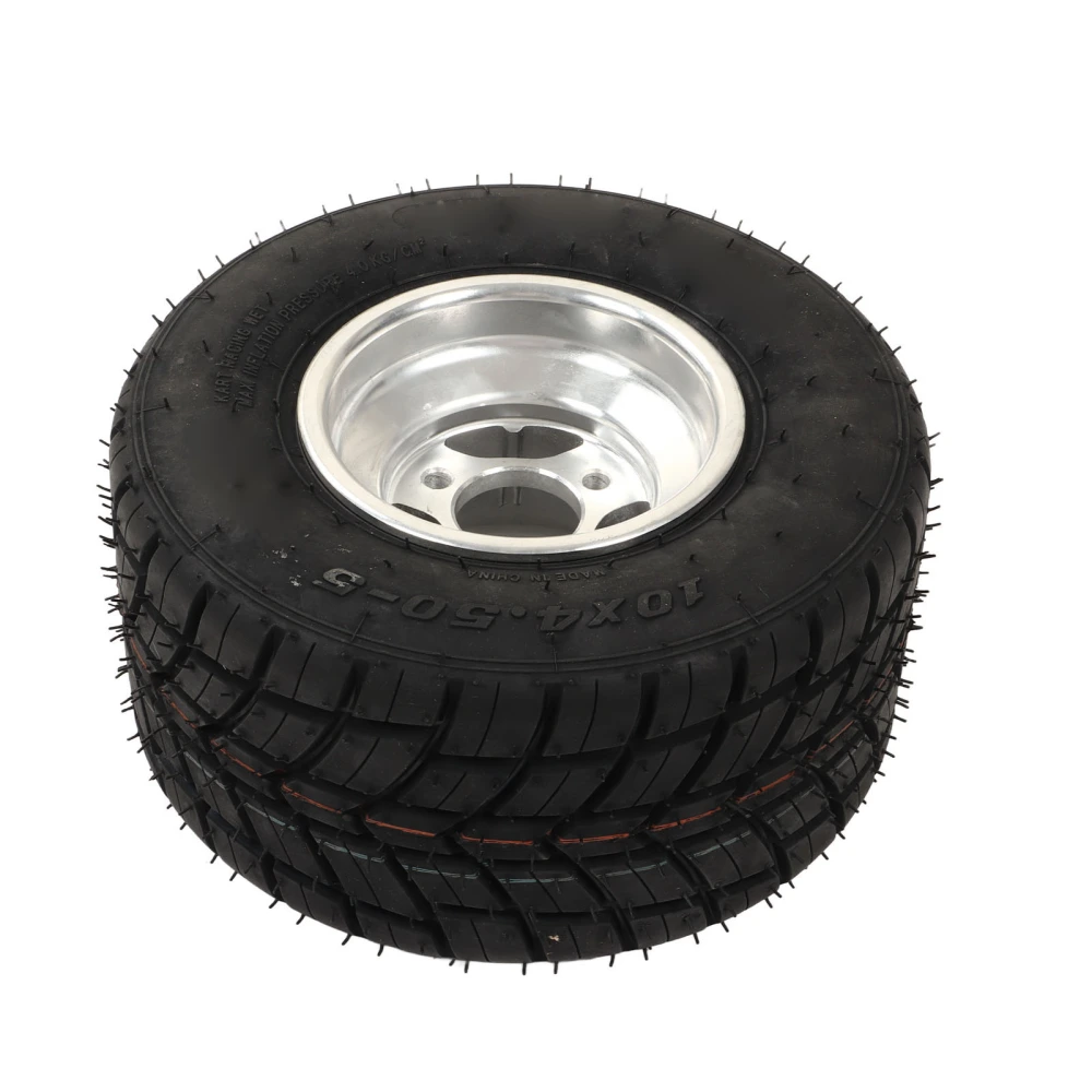 10x4.50‑5 Tire with Hub Explosionproof Antislip Universal for ATV UTV Go Kart Agricultural Vehicle