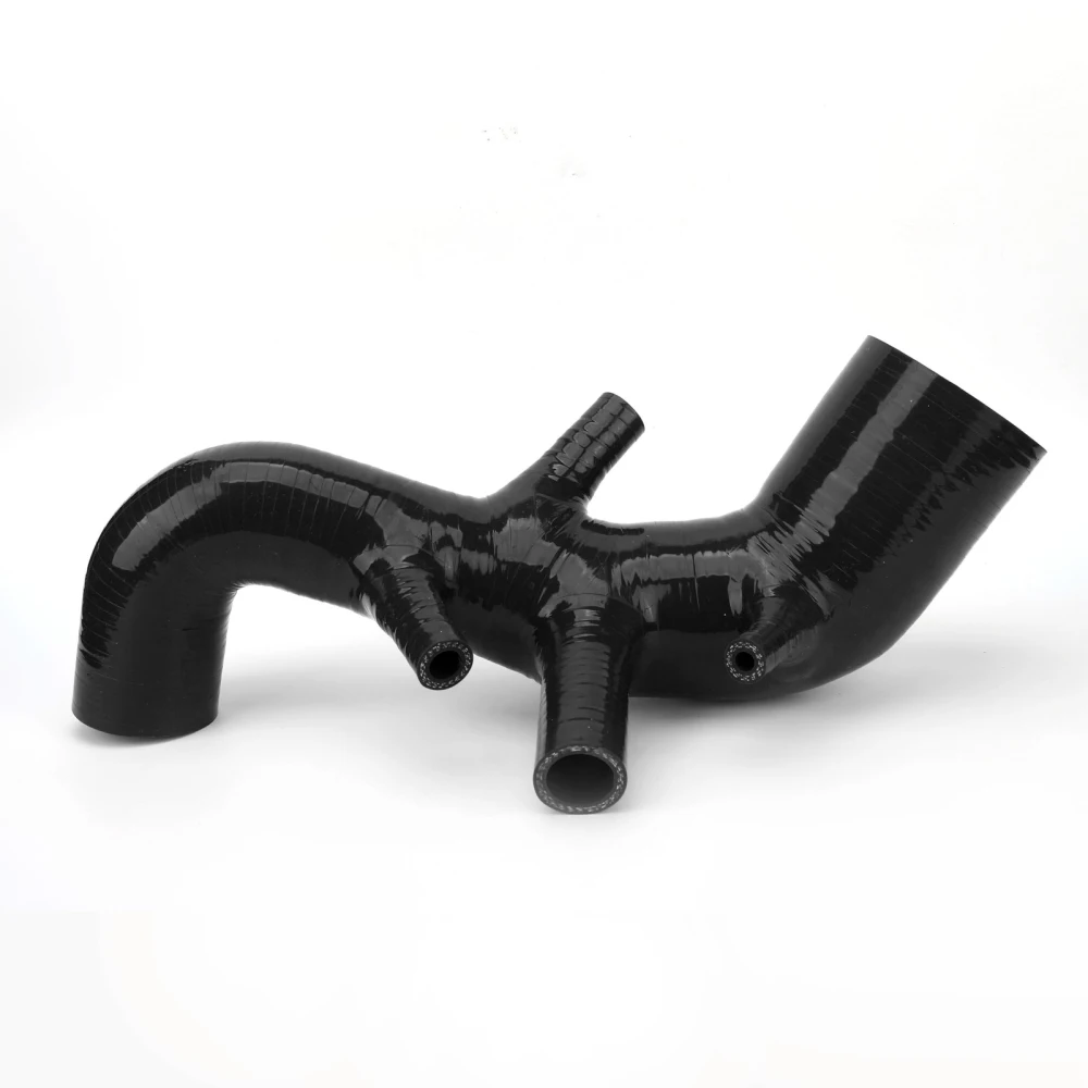 Silicone Intake Hose Pipe Increased Airflow Replacement for SEAT Leon Cupra R 1.8T AMK BAM Engine Black