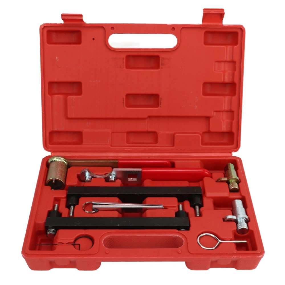 9PCS Engine Timing Tool Set Carbon Steel Auto Camshaft Alignment Tool Replacement For Land Rover Range Rover LM 06 to 08