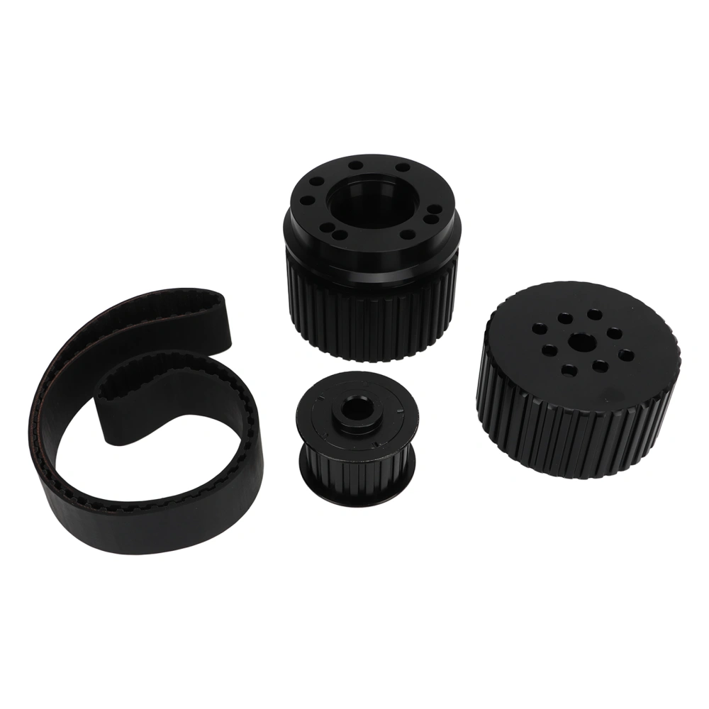 Belt Pulley Kit Long Water Pump Belt Pulley Kit Replacement for Chevy Engine 283 305 307