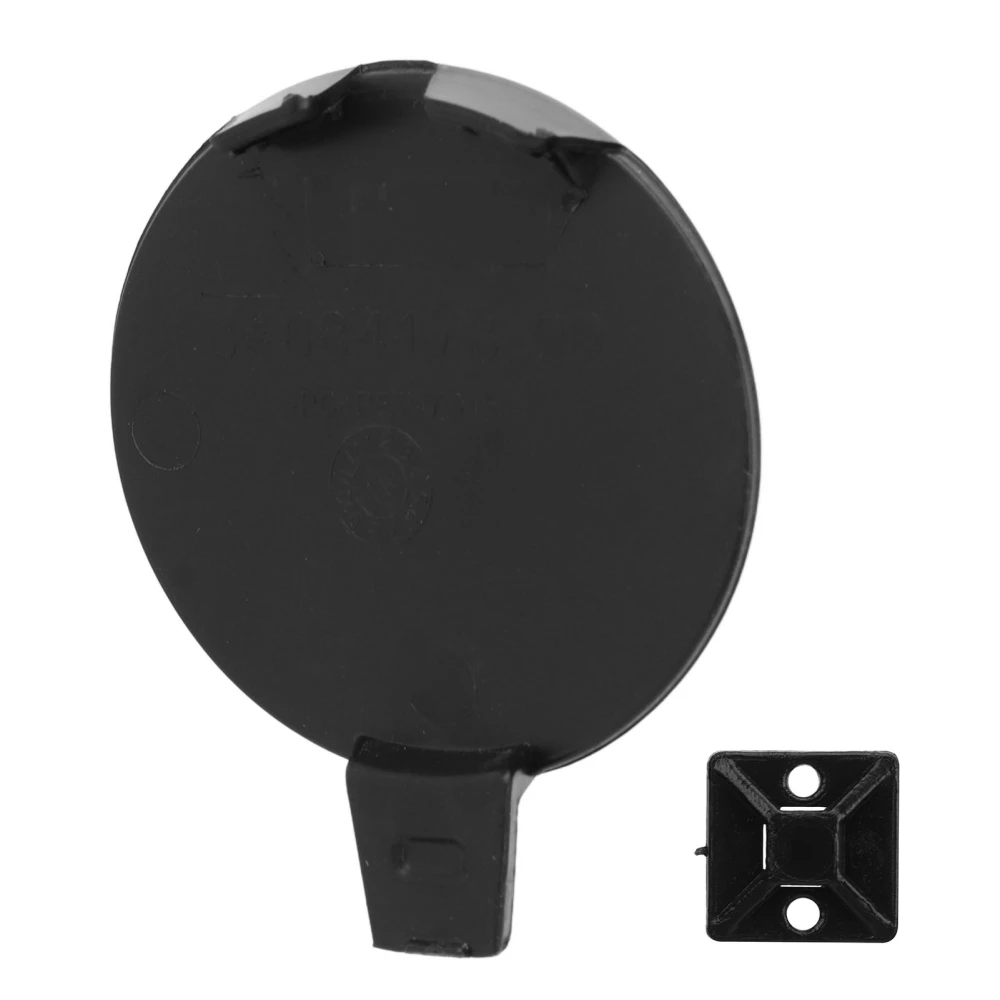 Front Bumper Tow Hook Cover 1084173 00 E Replacement for Tesla Model 3 2017 to 2023 Black