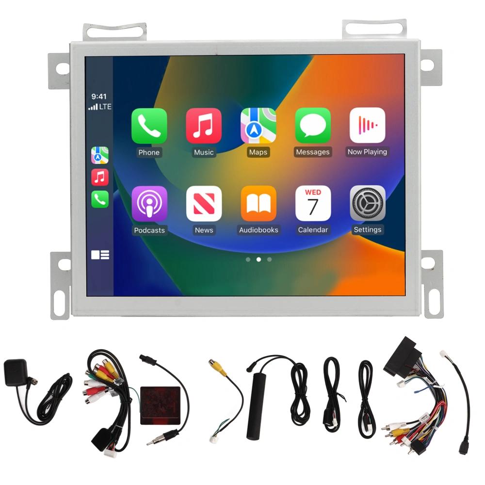 Car Multimedia Player 8.8in Touch Screen Radio GPS Navigation Wireless Carplay Replacement for Dodge Challenger RAM 4+64G