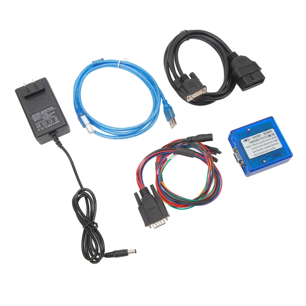 for IO PROG Programmer BD9 Connector Pinout IO Terminal Online Programming K Line CAN ECU Tool Replacement for OPEL