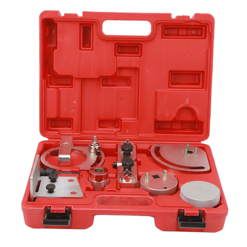 8Pcs Engine Timing Belt Tool Set Steel Portable 9997257 Crankshaft Camshaft Alignment Tool for S80 XC90 XC60 XC70