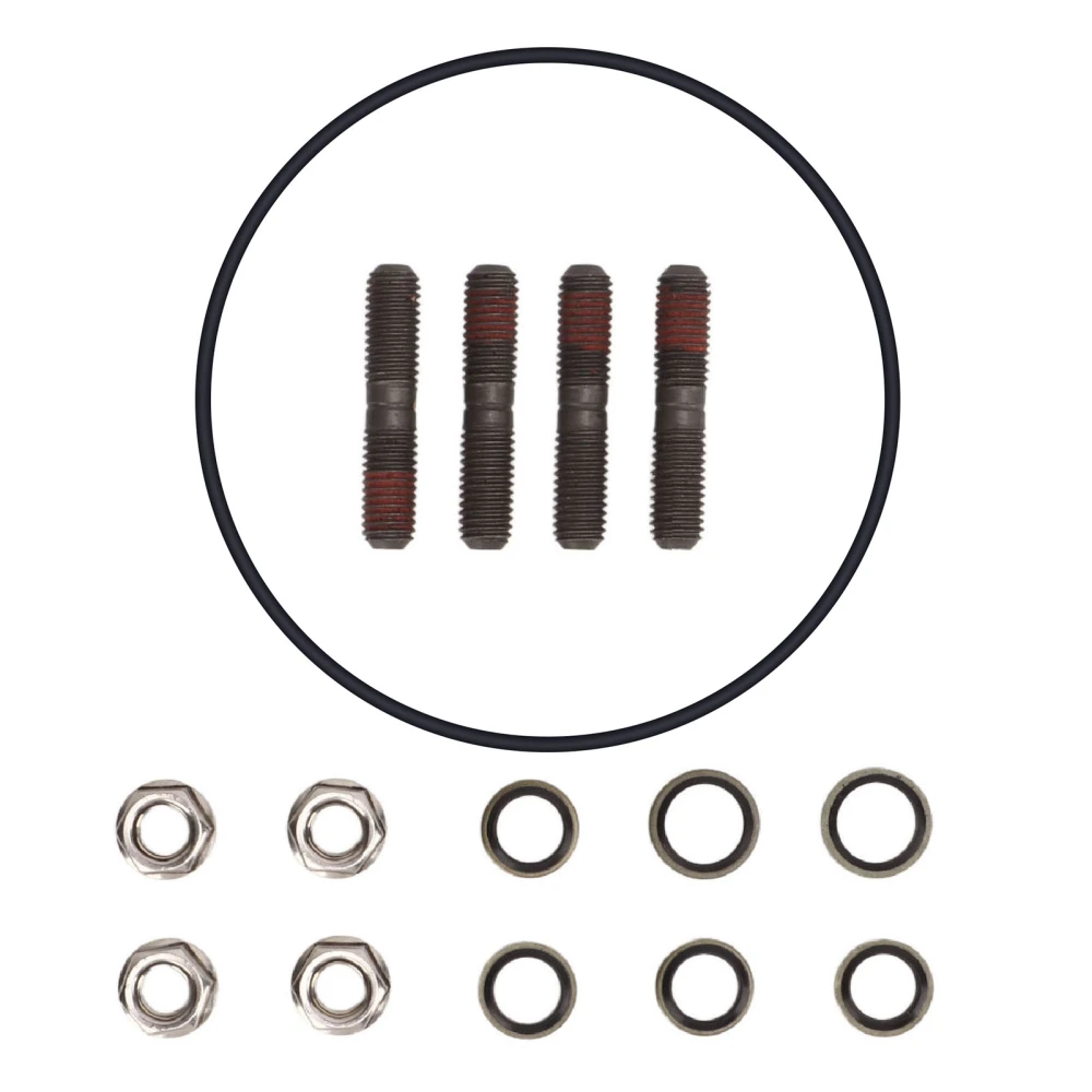 Fuel Injection Pump Mounting Hardware Kit 3924605 Seal Ring Double End Bolt Stud Set Replacement for Dodge Ram