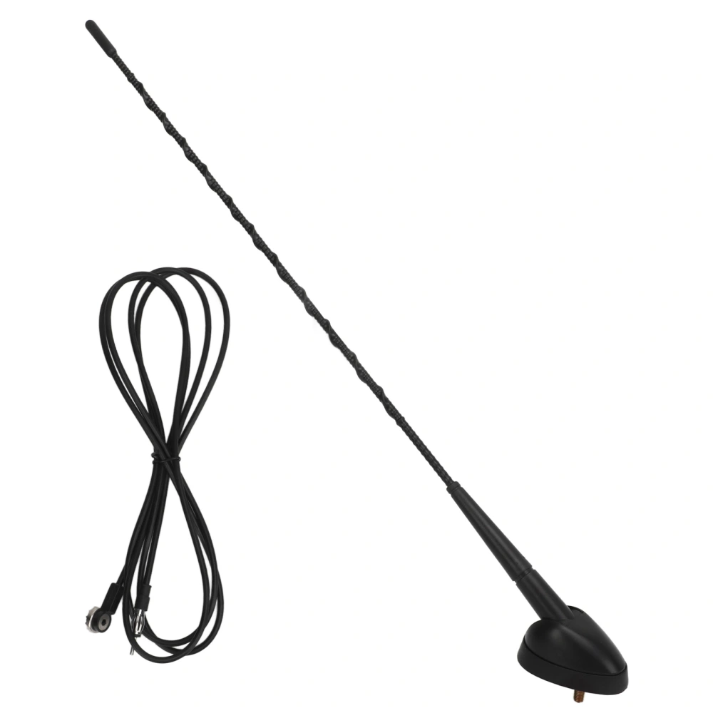 Car Roof Antenna Mast and Cable 2858939969 Stable Signal Reception Replacement For FIAT HATCH 1990 to 1995