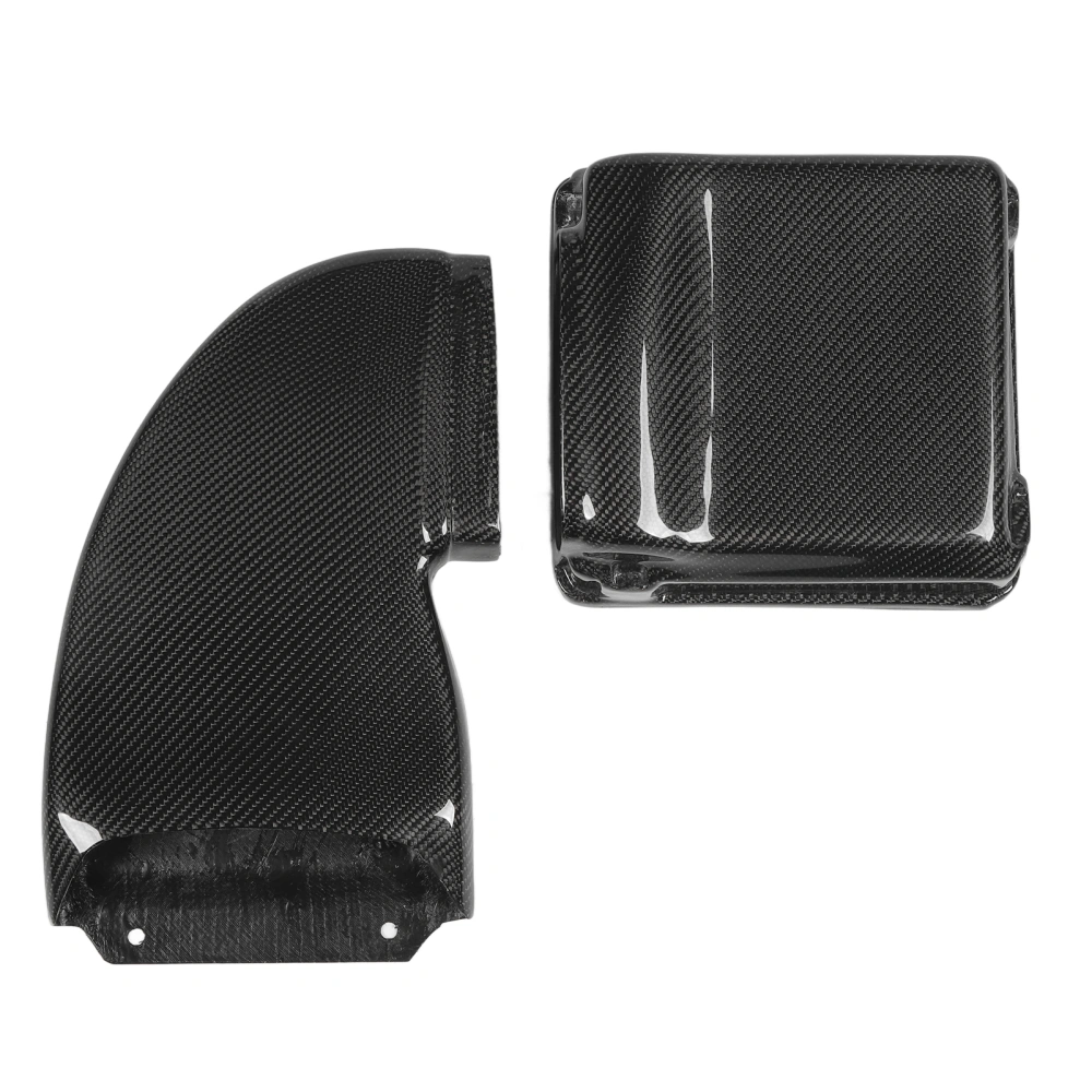 Carbon Fiber Air Intake Box Replacement for Mitsubishi Lancer Evolution 7 8 9 2001 to 2007