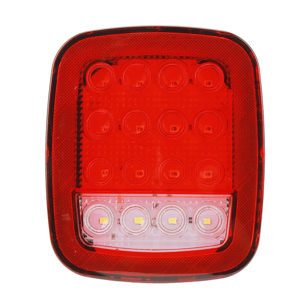 Trailer Tail Lights 12v to 24v 16 LED Brake Stop Turn Trailer Lights for Pickup Trucks Trailers Heavy Vehicle