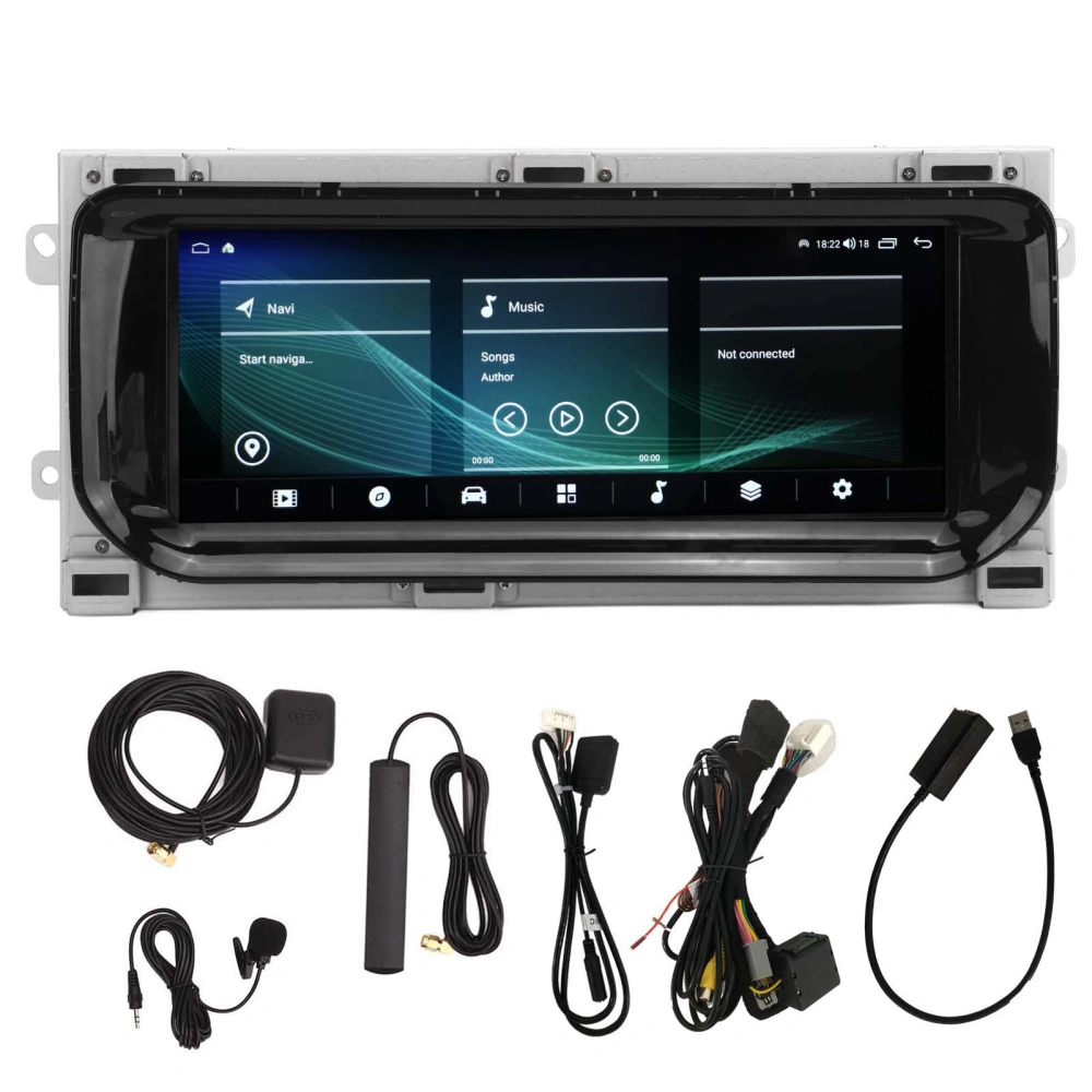10.25in Car Stereo Radio for Android 10 8 Core Wireless Carplay GPS Navigation Replacement for Land Rover Range Rover 6+128G