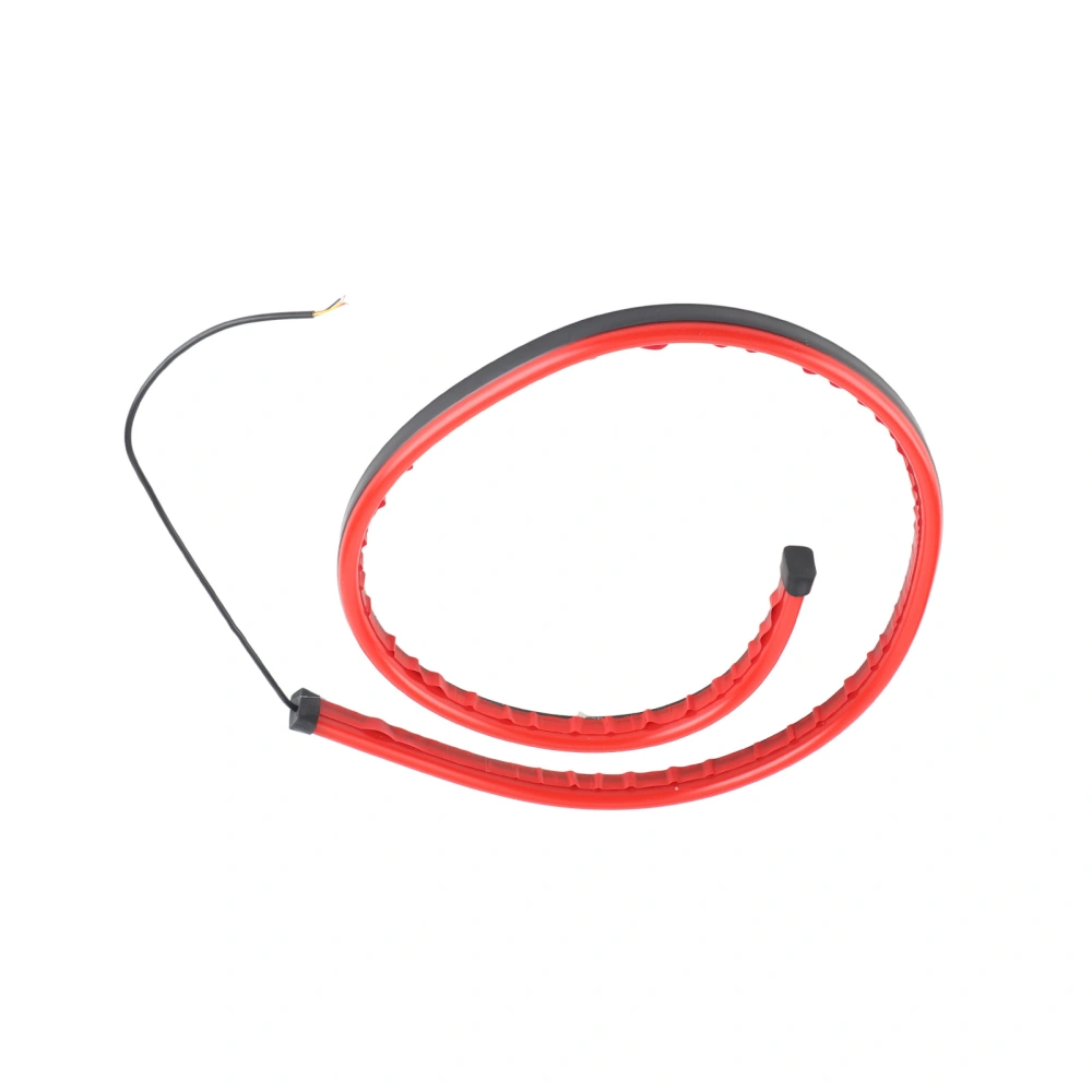 100cm LED Third Brake Light Strip Bar Waterproof Flexible Red Light High Mount Stop Light Universal for Car