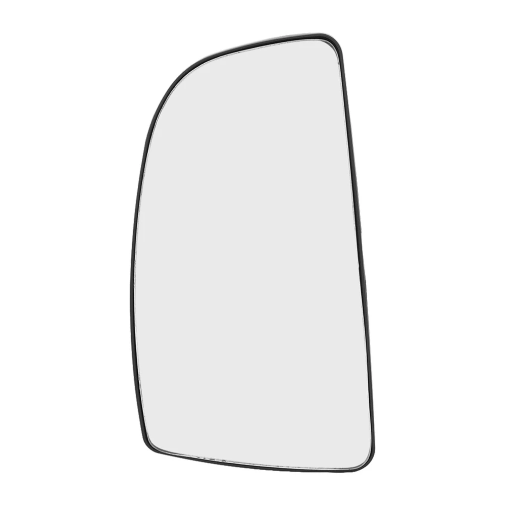 Convex Side Mirror Glass Outside Rear View Door Wing Mirror Glass Replacement for Ford Transit Van 150 250 350 2015‑2019 Left