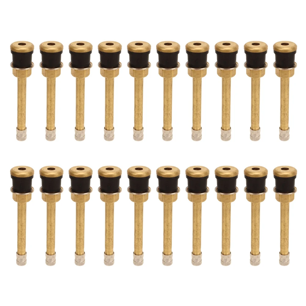 20PCS Truck Clamp In Valve Precise Compact Structure Tubeless Truck Valve Stem for Buses Special Vehicles