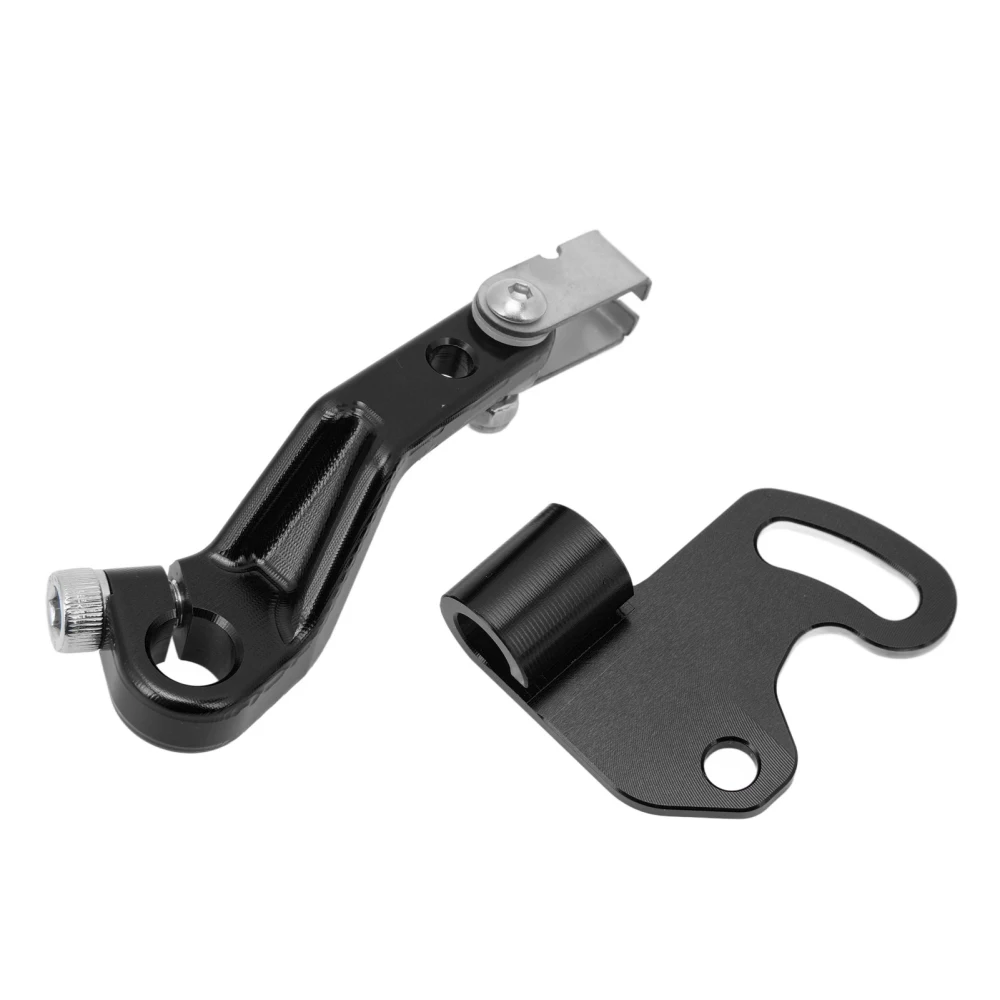 One Finger Clutch Lever Kit Aluminium Alloy Pull Clutch Actuator Arm Lever for 790 Adventure R 2018‑2023 Black