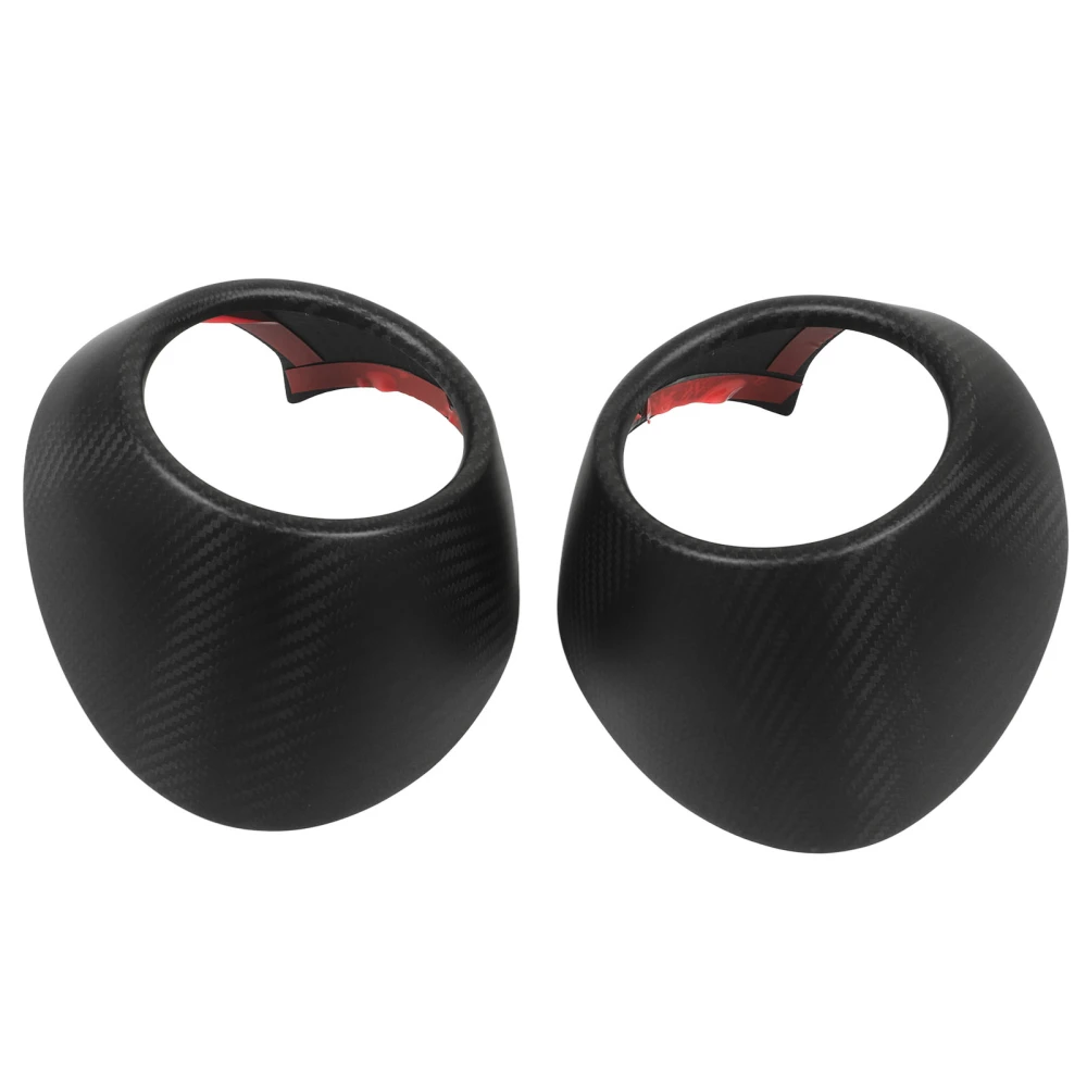 2 Pcs AC Air Vent Trim Dry Carbon Fiber Outlet Cover Front Dashboard Decoration Sticker Replacement for BRZ 2022 and Up LHD