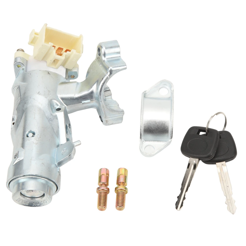 Ignition Switch Assembly Metal Alloy 45020‑12‑11 with 2 Keys Replacement for COROLLA RAV4