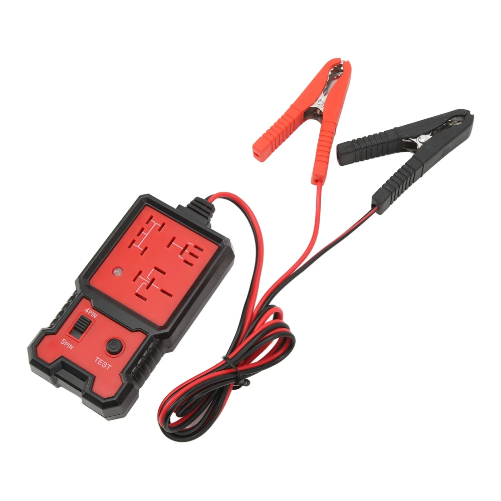 12V Automotive Relay Tester High Performance Electrical Relay Detector Analyzer for 11V‑15V Voltage Battery