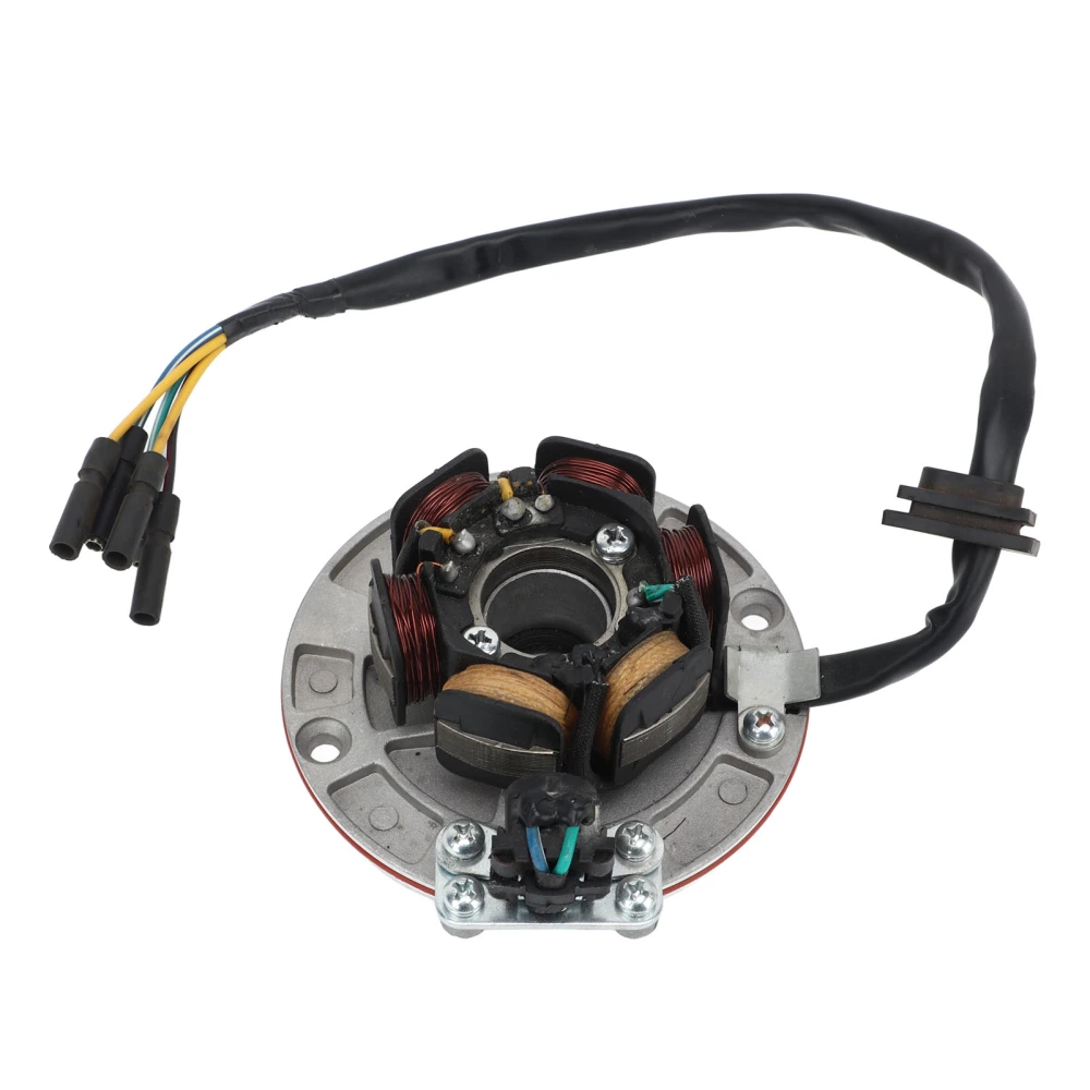 Magneto Stator Plate Copper Coil 5 Wire High Conductivity Generator Stator Coil for YX 150cc 160cc Kick Start Engine