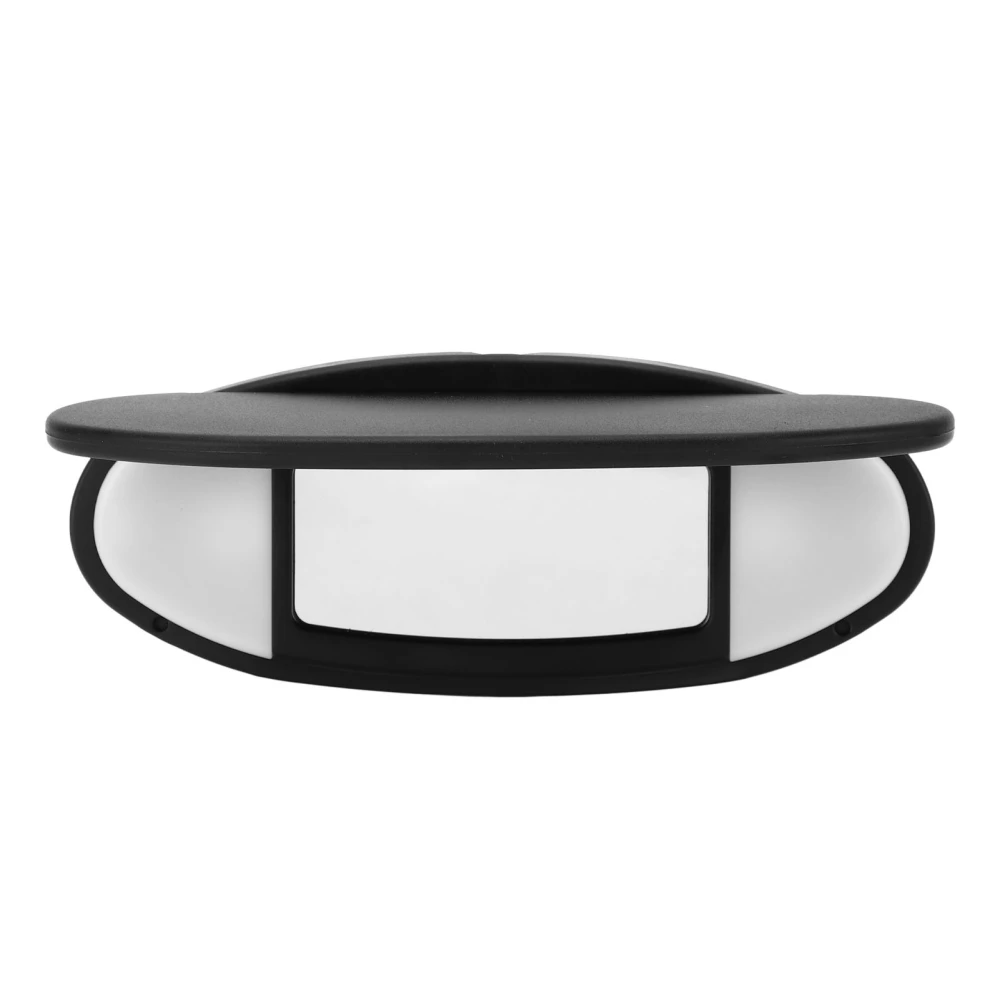 Front Sun Visor with Vanity Mirror Anti Glare Sun Proof Safe Driving Replacement For R55 R56 R60 2007‑2014 Black