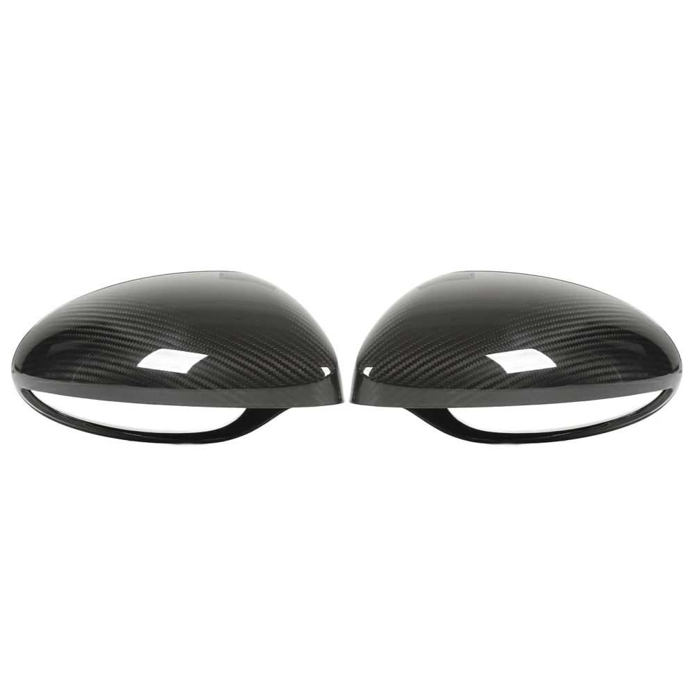 2Pcs Side Rearview Mirror Cover Dry Carbon Fiber UV Protection for 718 982 982C 2016 Onwards