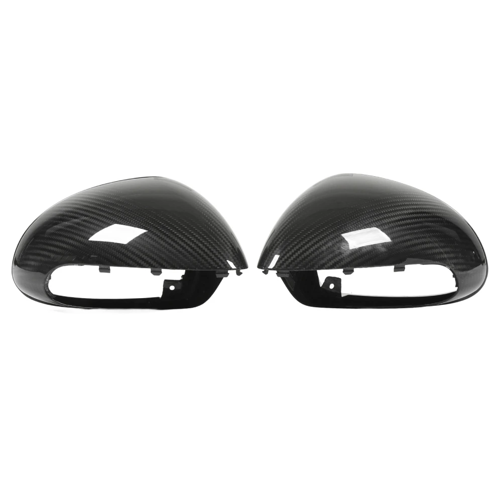 Door Mirror Covers Caps Dry Carbon Fiber Exterior Side Rear View Wing Mirror Replacement Cap for 911 991 Boxster 981 Cayman 981C