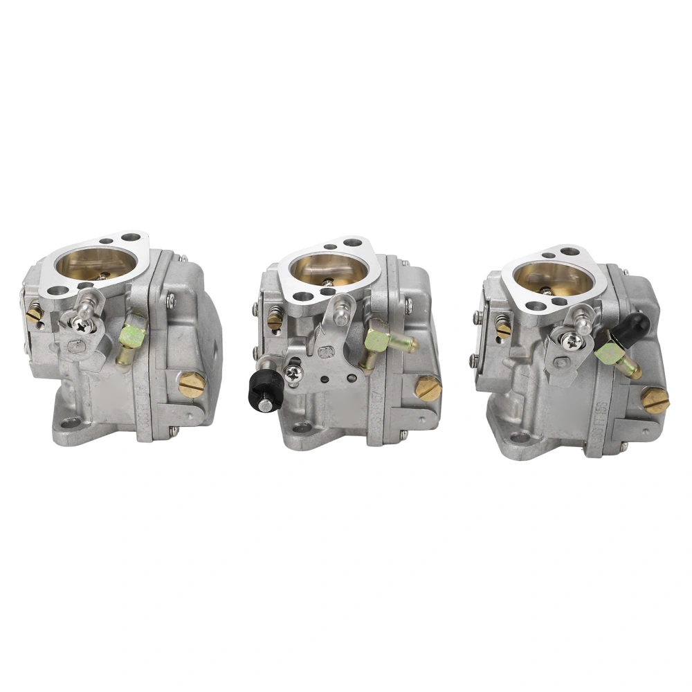 3 Pcs Carburetor Kit Top Center Bottom Boat Outboard Carburetor for MARINE 40HP 55HP 60HP 2‑Stroke 1999‑2006