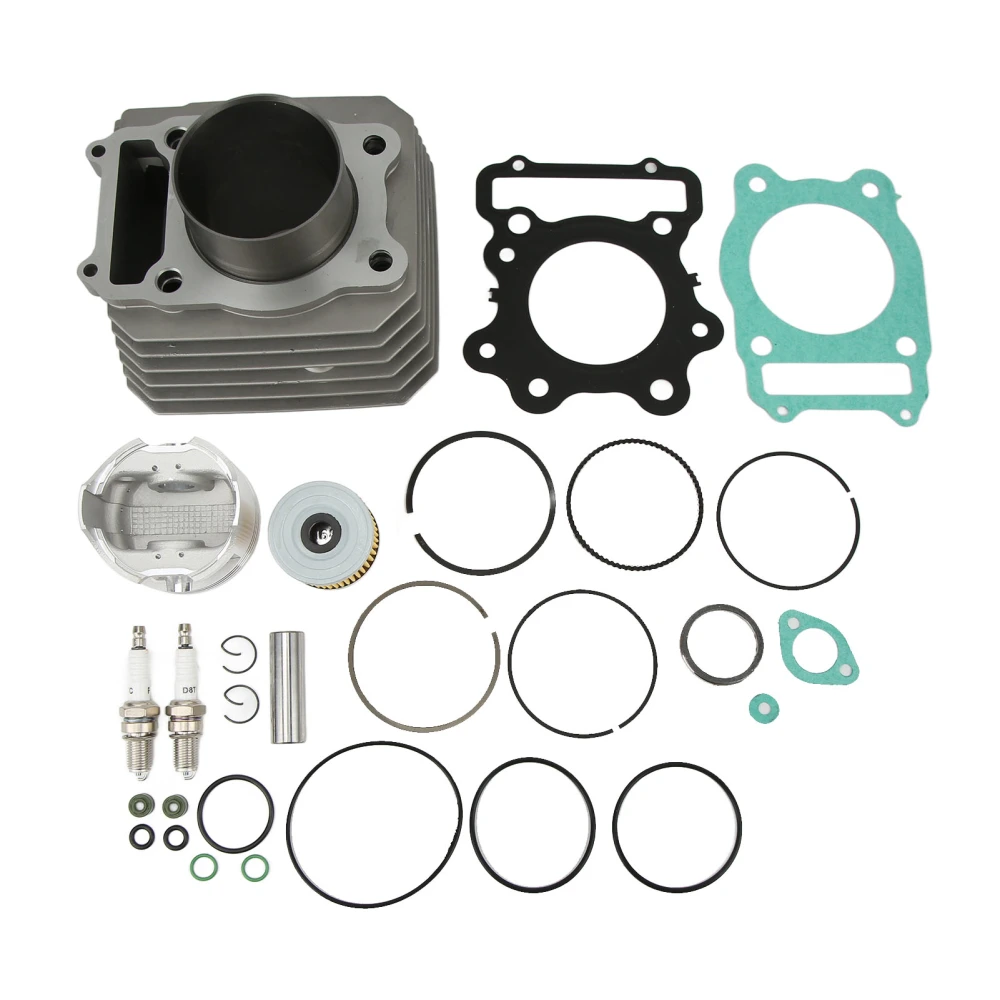 28PCS Cylinder Top End Rebuild Kit 12100 HC4 000 Strong Torque Smooth Driving Fit for TRX300 FOURTRAX 300