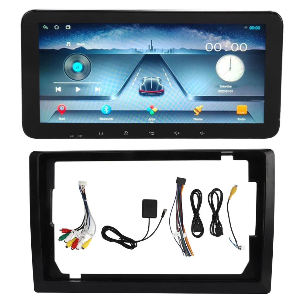 Car GPS Navigation 11.3in Touch Screen 2G RAM 32G ROM Quad Core Bluetooth FM Stereo Radio Support WiFi for Android 11