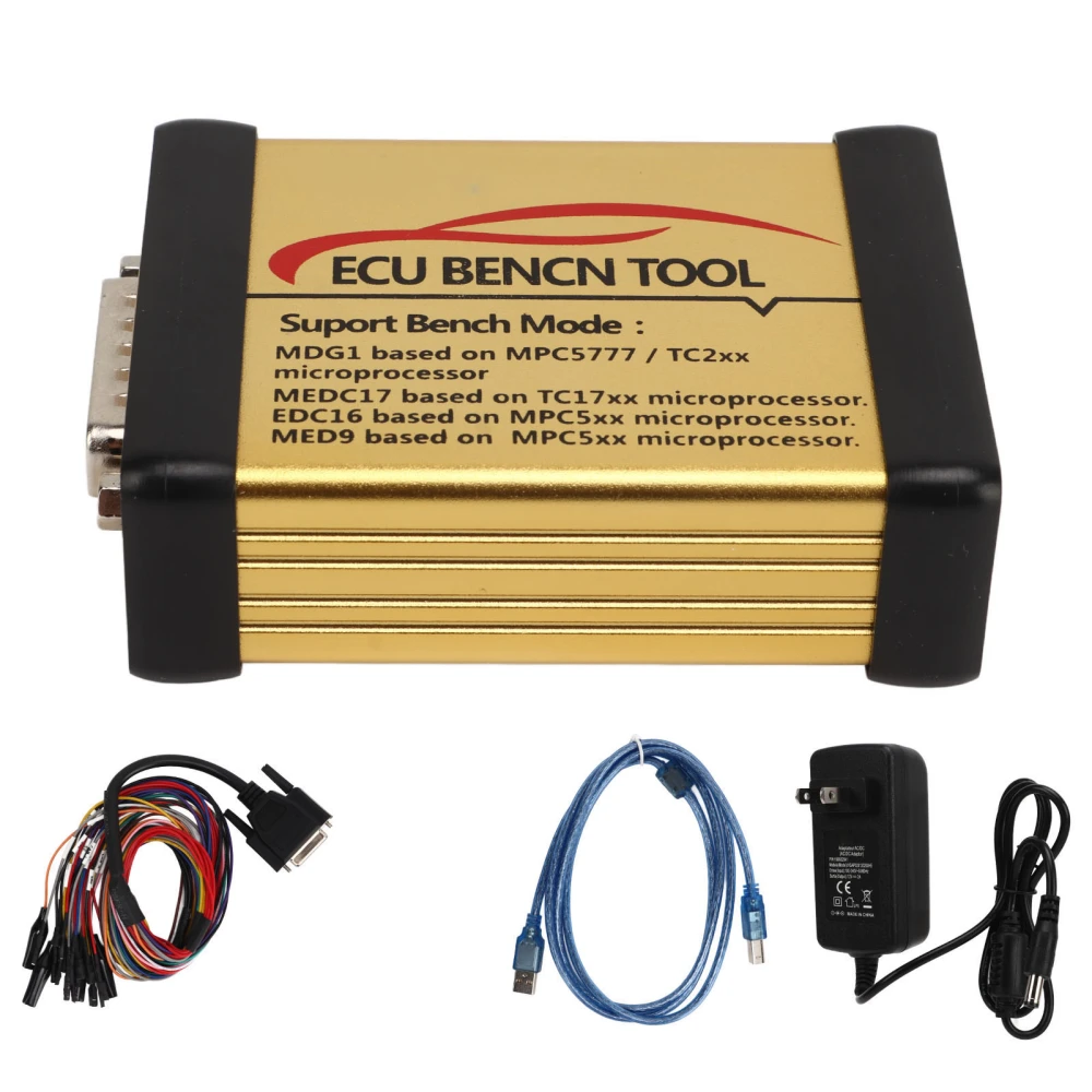 V1.2 OBD ECU BENCH Tool Support MEDC17 MDG1 EDC16 MED9 Universal Bench Service Tool 100‑240V