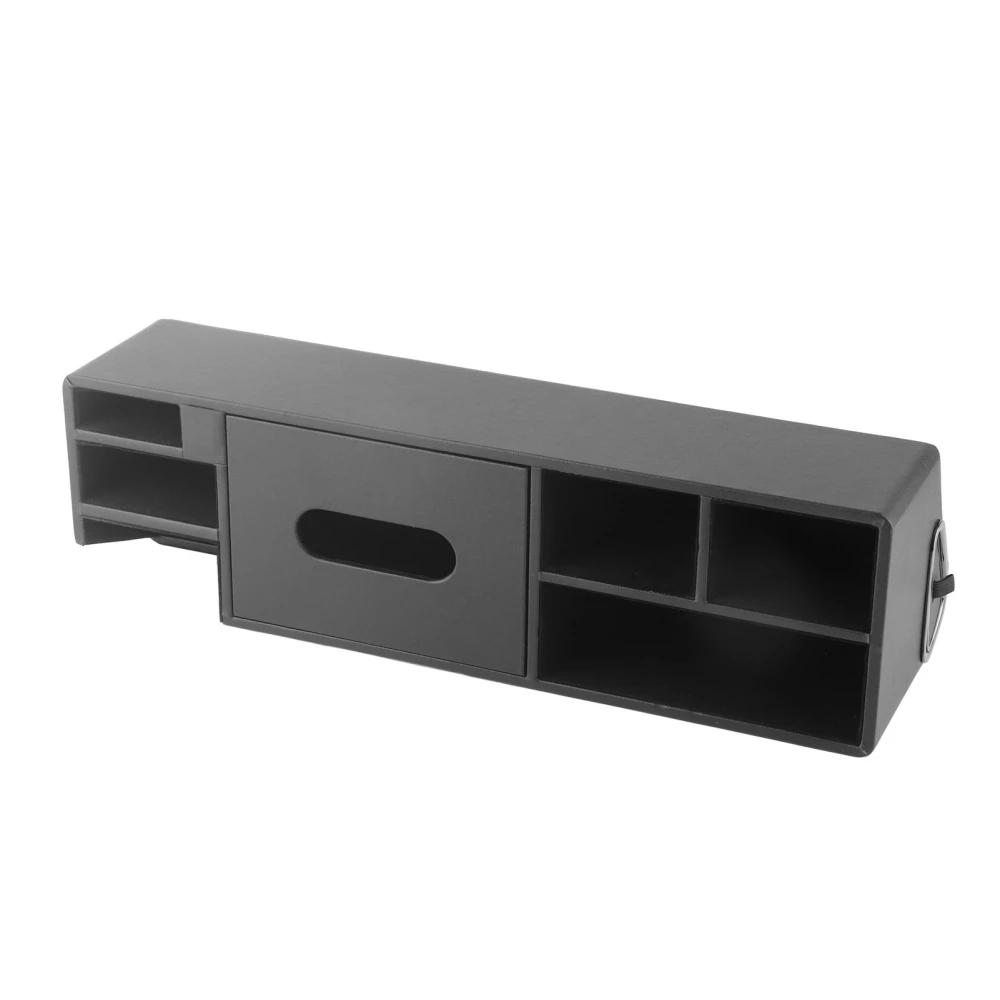 Behind Screen Storage Box Center Screen Console Dash Tissue Holder Organizer Replacement for Tesla Model Y 3