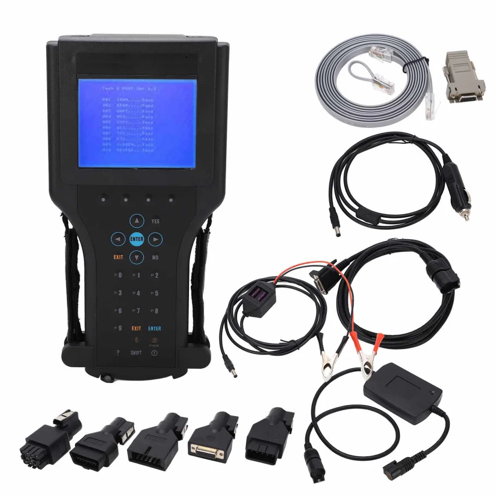 for Tech2 Diagnostic Scanner With TIS2000 Software RS232 RS485 Port OBDII Code Reader Replacement for OPEL Spanish